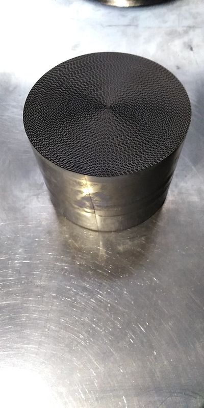 600 Zellmetallischer Katalysator-Substrat-Rennwagen-Motorrad-Auspuff    Kern zwei